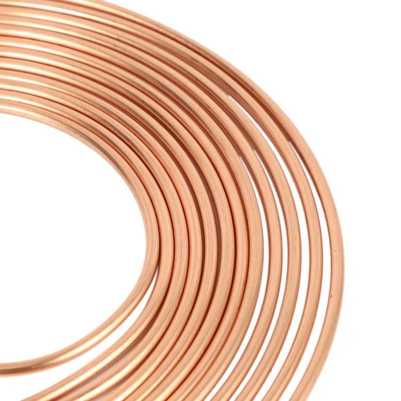 

HOT-25Ft 7.62M Roll Tube Coil of 3/16 inch OD Copper Nickel Brake Pipe Hose Line Piping Tube Tubing Anti-Rust