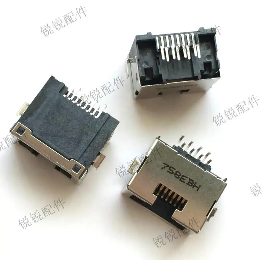 

For JM3611-8P8c RS480203-7 h FOXCONN network interface RJ45 so crystal head socket