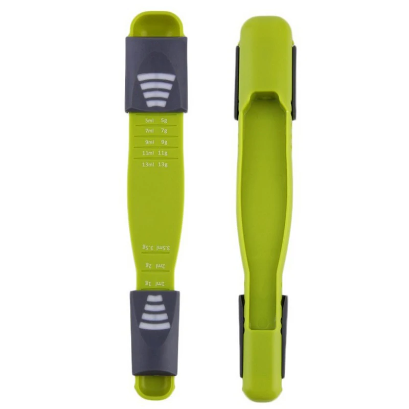 Imellow Регулируемая мерная ложка с двойным концом восемь отсеков кофейная