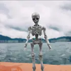 Милая Мода Мистер кости поза Скелет имитация черепа мини-фигурка детские игрушки коллекционные подарки R7RB