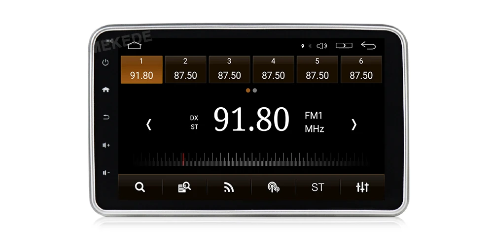 MEKEDE Single 1 DIN 8" Android 9.0 Universal Car Radio Stereo Quad Core Head Unit GPS Navigation Support Steering Wheel