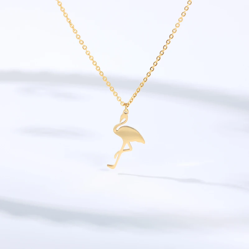 Крошечный чокер в форме сердца клетка для резки маленького лебедя белая Подвеска