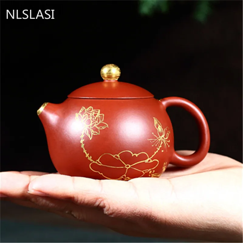 Чайник из исинской глины NLSLASI zisha xishi известный ручной работы Глиняный Dahongpao