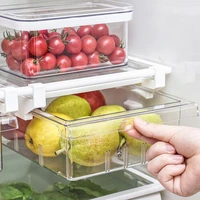 refrigerator organizer transparent fridge storage bin containers for pantry freezer refrigerator organizer bin
