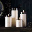 Современные подсвечники для домашнего декора, стеклянный свадебный подсвечник, скандинавский декоративный подсвечник