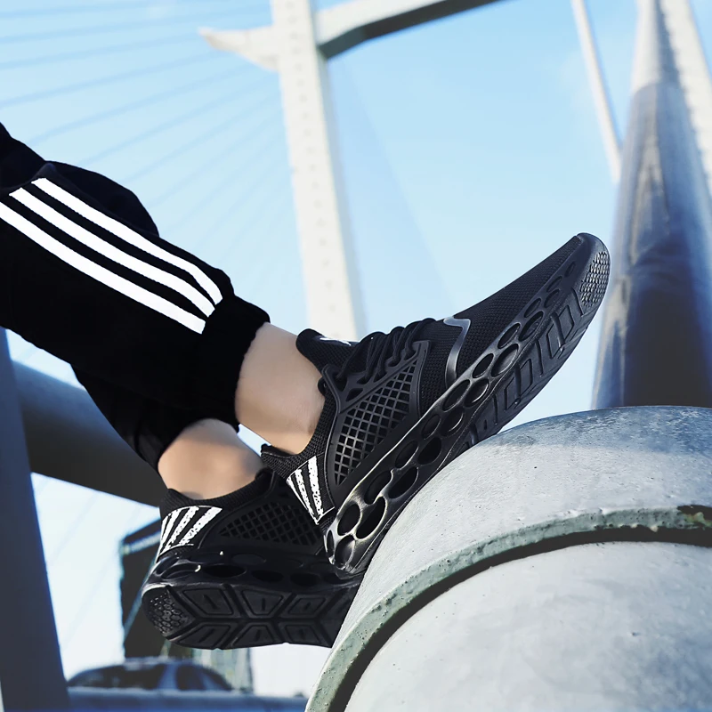 Мужские дышащие сетчатые спортивные кроссовки спортивная обувь для мужчин Zapatillas