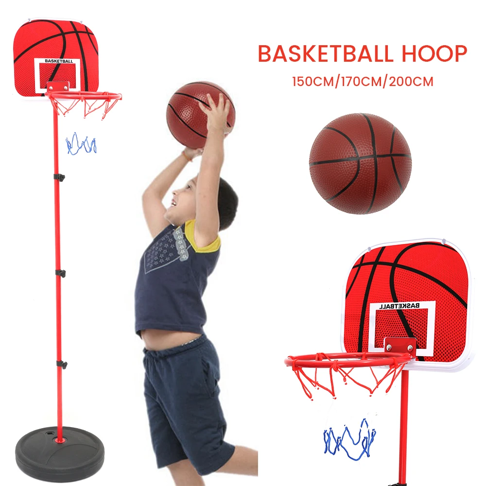 Баскетбольный обруч с регулируемой высотой 200 см детский баскетбольный гол набор