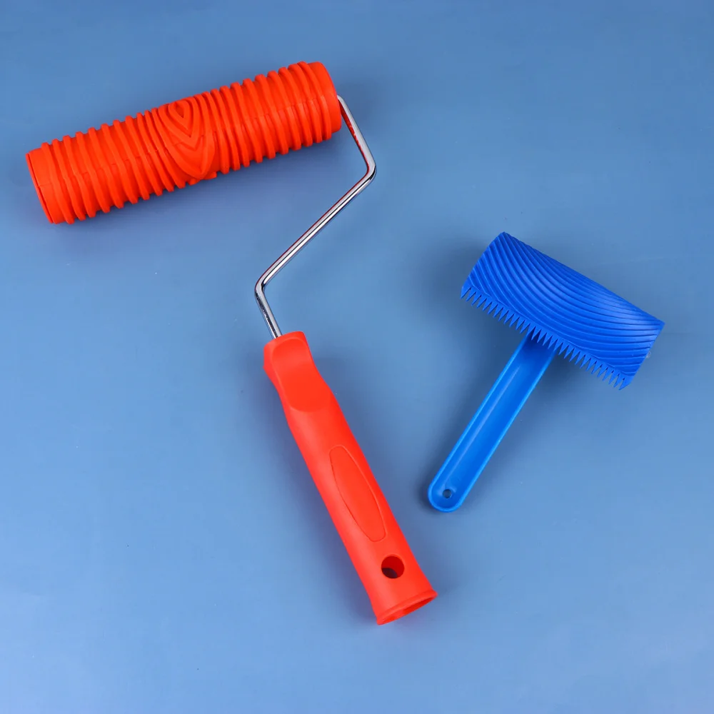 

2Pcs all Painting Tools Professional Wall Paint Roller Brushes Portable Mini Paint Roller Kit Perfect Roller Paint Brush