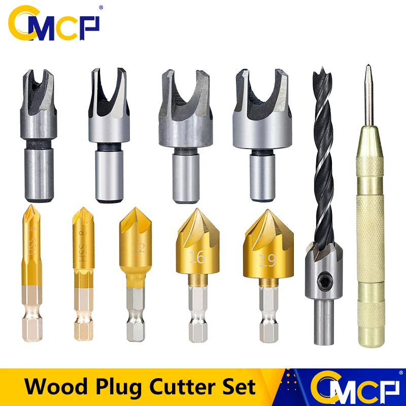 CMCP 23 шт. деревообрабатывающий фаска сверлильный инструмент тройной заостренный