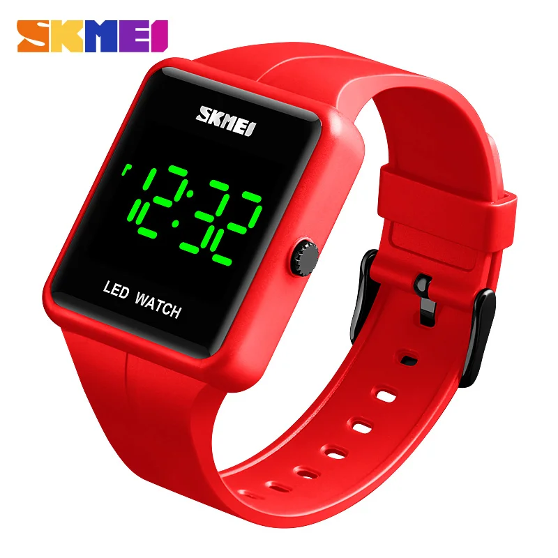 SKMEI цифровые часы для мужчин и женщин уличный спортивный светодиодный светильник