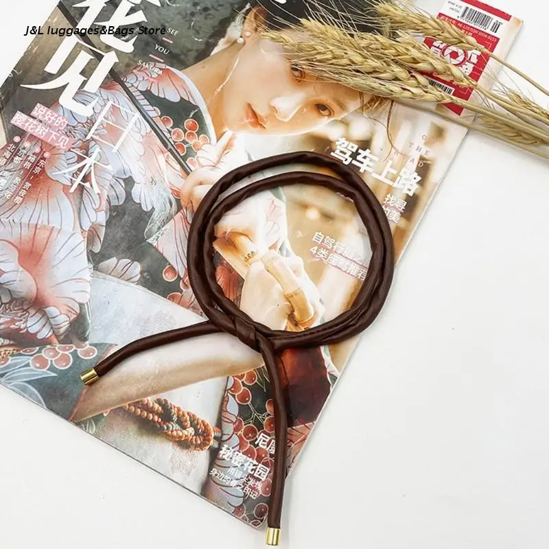 

M68C Twist Bow Wired Headbands Adjustable Head Wrap Vintage Head Wrap Hair Decoration