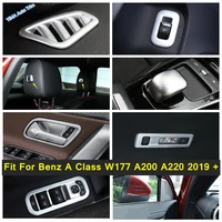 glass lift seat head pillow button reading light cover trim for mercedes benz a class w177 a200 a220 2019 2022 accessories