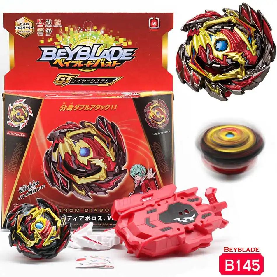Beyblade Burst B92 B128 B111-86 B00 Beyblade Металл Fusion боевой гироскоп с пусковой установкой волчок Bey Blade лезвия игрушки - Цвет: B145
