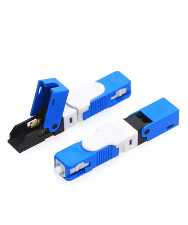 50 шт. FTTH ESC250D SC UPC одномодовый волоконно-оптический Быстрый Соединитель SM