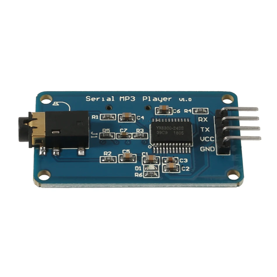 MP3 декодер модуль dac Board YX5300 UART Control серийный плеер для Arduino/AVR/ARM/PIC CF аудио Apectrum
