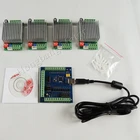 ЧПУ mach3 usb 4 оси комплект, 4 шт. TB6600 1 Ось Драйвер шагового двигателя + mach3 4 оси USB ЧПУ плата контроллера шагового двигателя 100 кГц