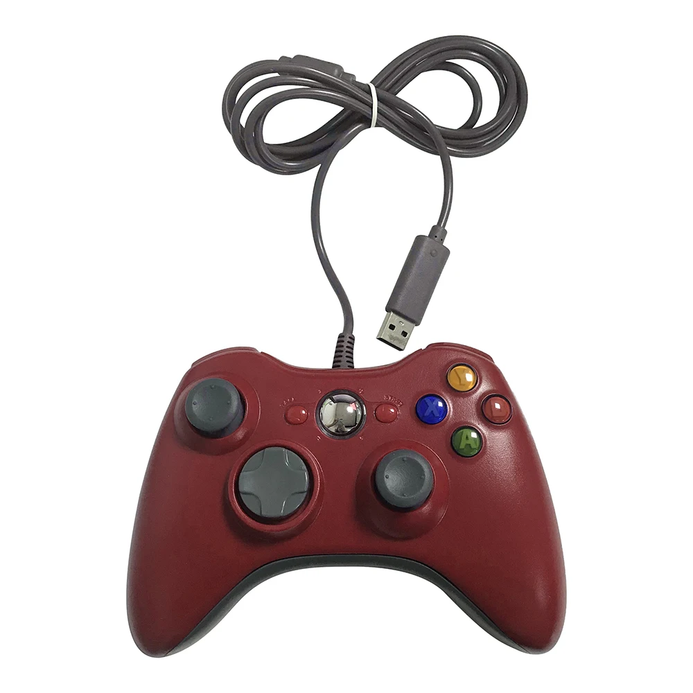Геймпад для Xbox 360 проводной контроллер джойстик официальных ПК Microsoft Windows XP 7 8 10 5