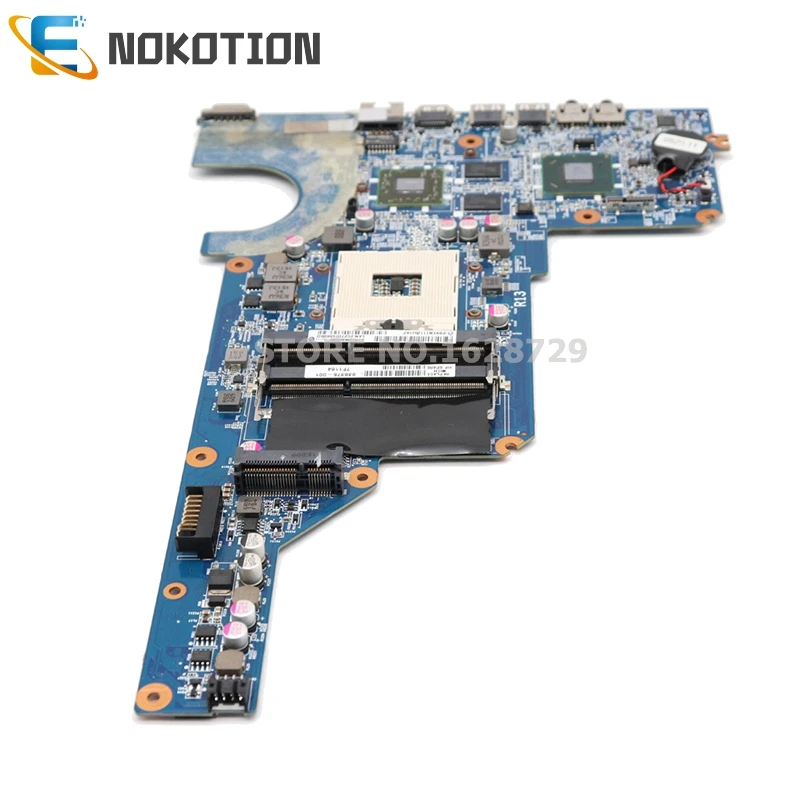 

NOKOTION 636375-001 650199-001 для HP Pavilion G4 G4-1000 G6 G7 Материнская плата ноутбука DA0R13MB6E1 DA0R13MB6E0 HM65 DDR3 HD6470 1 Гб