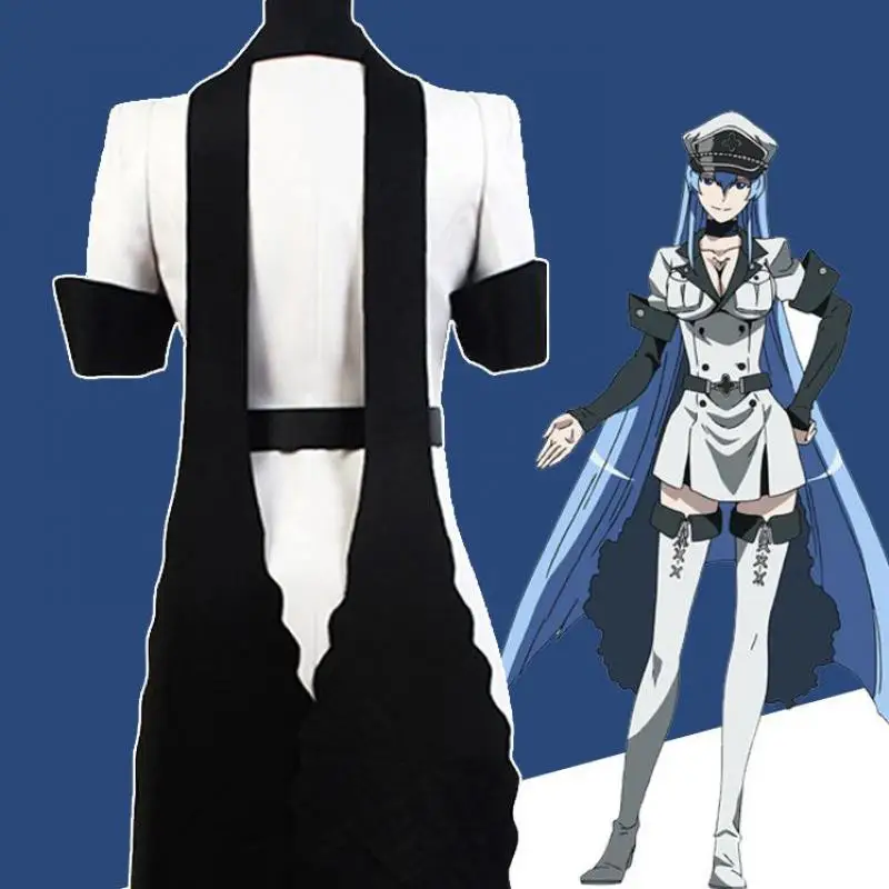Костюм для косплея аниме Akame Ga Kill Esdeath Empire одежда стандартной длины костюм на