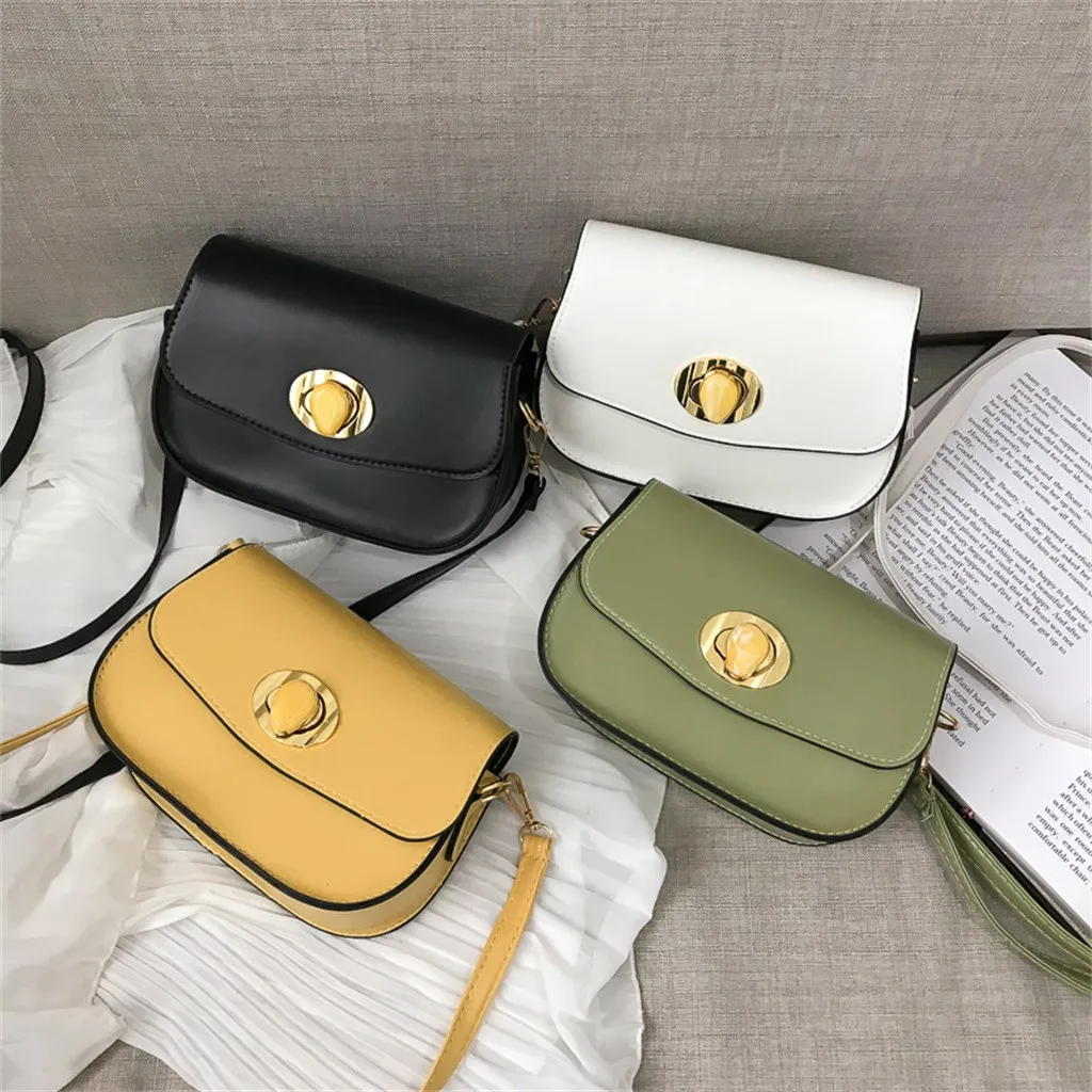 

Women's Simple All-purpose Small Square Bag Single Shoulder Messenger Bags Simple Fashion Single Shoulder Women's Bag #N