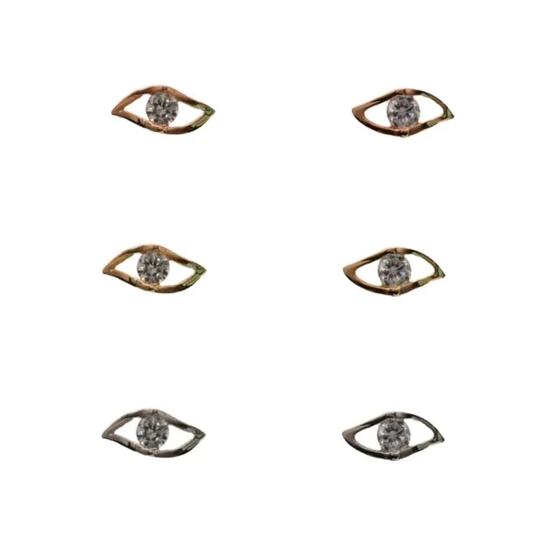 

Новинка 2021, женские серьги lucky eye, Модные Простые индивидуальные серьги