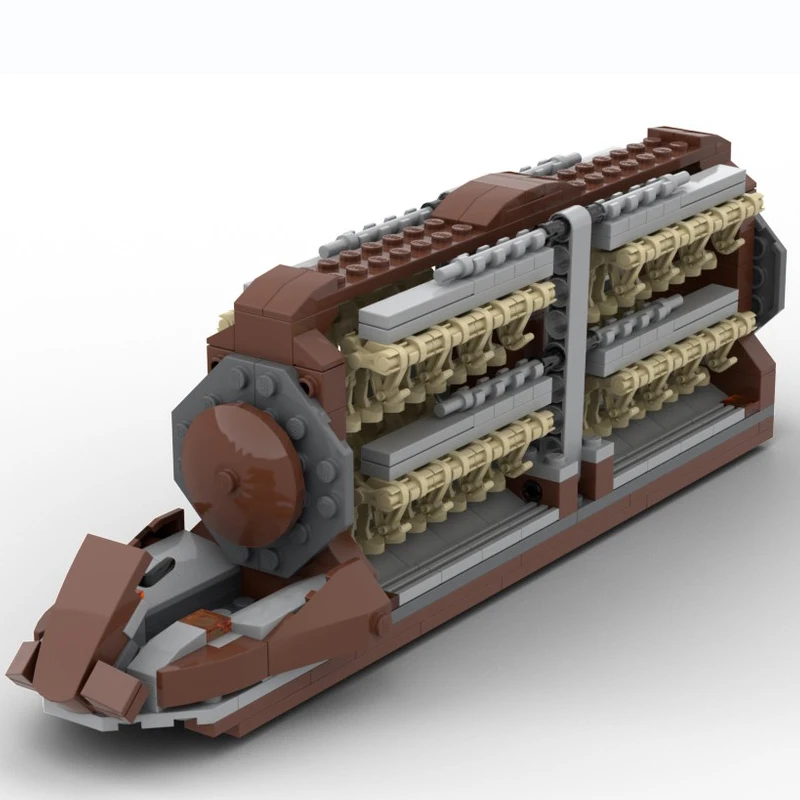 MOC 20352 Звездный фильм Космос Серия войны битва транспорт боевой корабль дроид Platoon