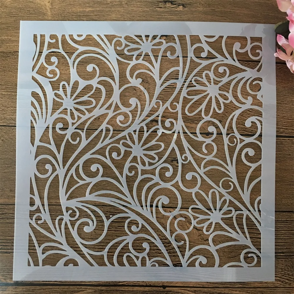 

Геометрические трафареты для рисования 30*30 см