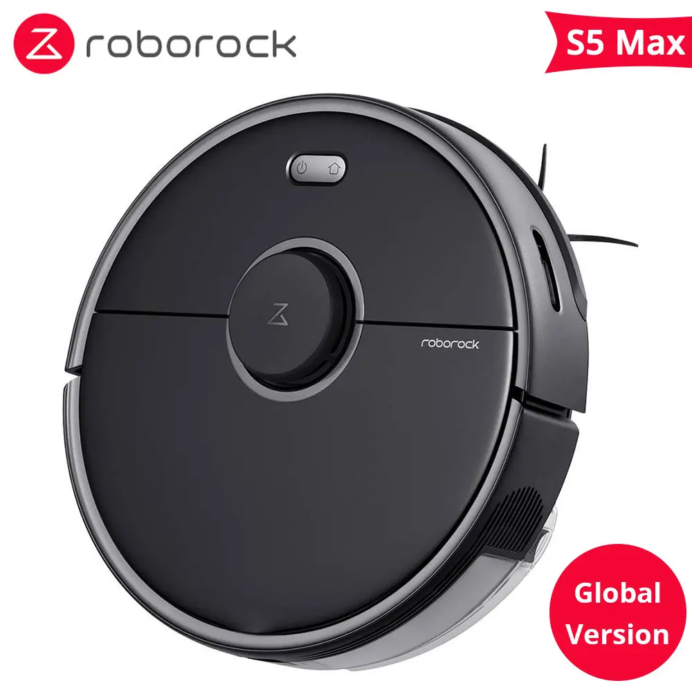 Робот-пылесос Roborock S5 Max 2 в 1 с функцией всасывания 2000 Па | Бытовая техника