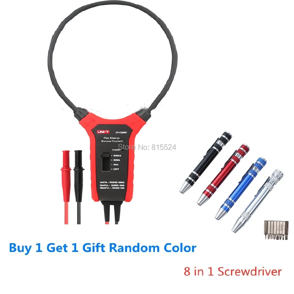 UNI T UT CS09C гибкий зажим датчик высокого тока осциллограф зонд Датчик оригинальный