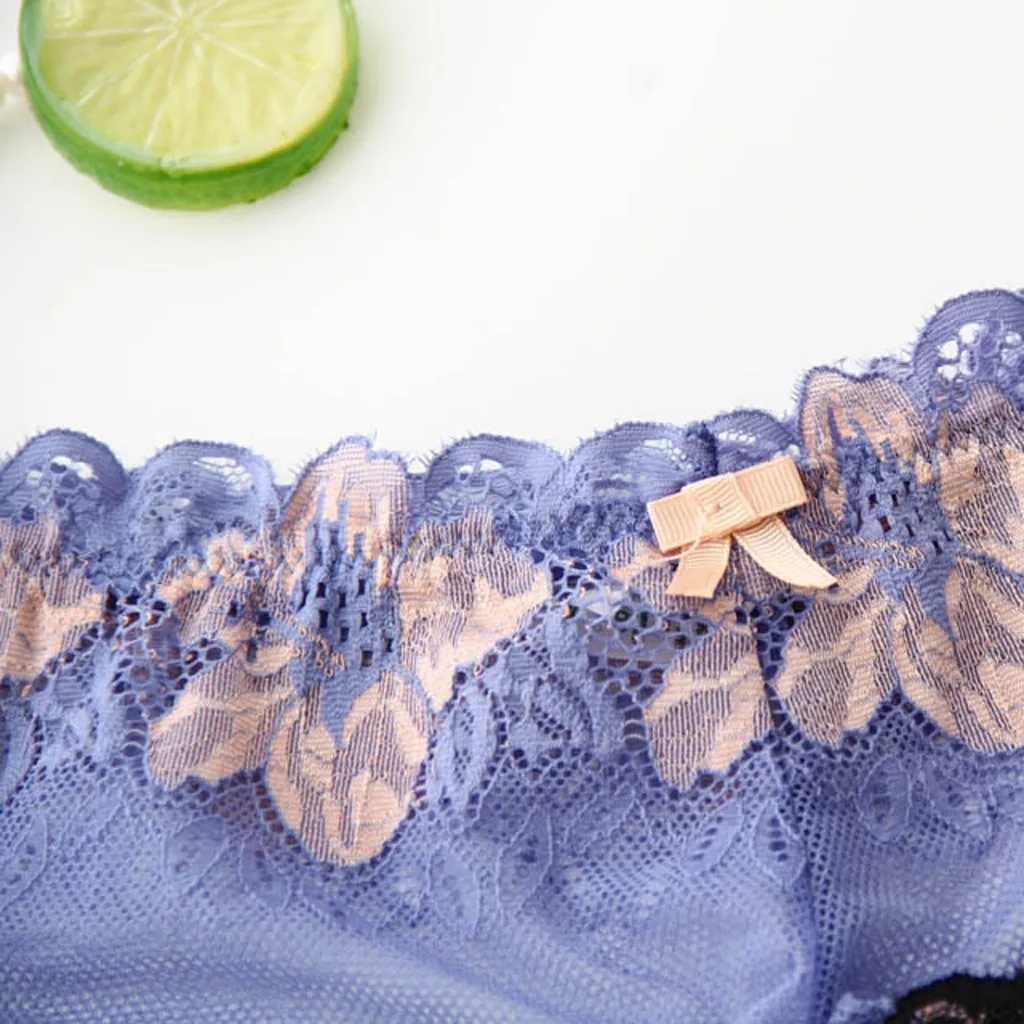 

Sexy Women Lace side Underwear Seamless Breathable Briefs Sexy Brief Underpant Sleepwear Underwear Plus Size Female Thong M-4XL