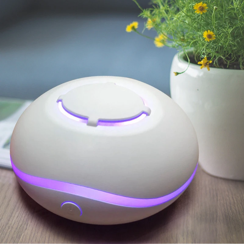 Waterless Aroma Mini Diffuser Essential Oil Portable Nebulizer Aromatherapy Diffusion For Home Two Connecting Power Mode Whi | Бытовая