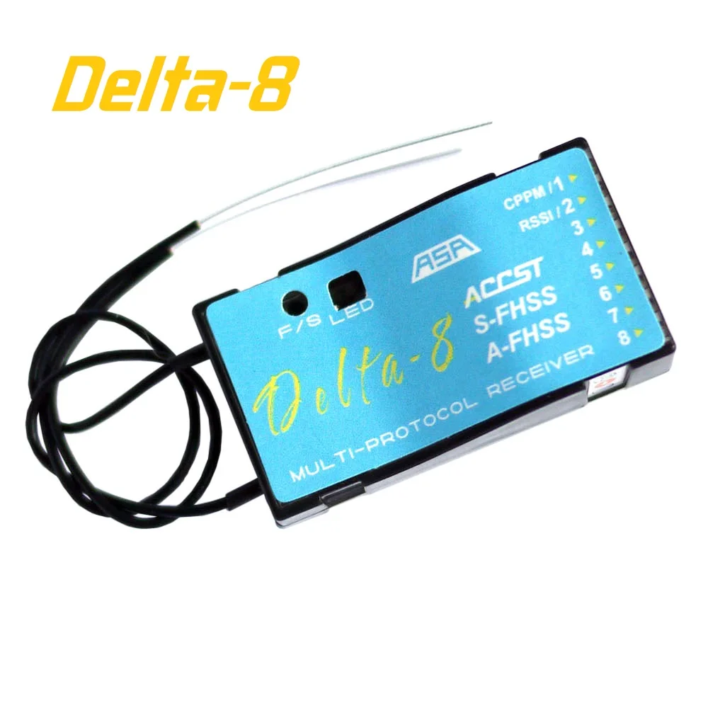 Приемник FrSky Delta 8 2 4 ггц мультибрендовый 8CH PWM PPM D8/V8 Futaba S FHSS/FHSS Hitec AFHSS совместим с