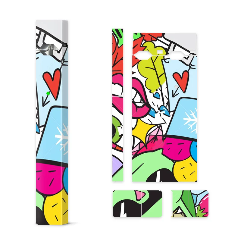 Galaxy/камуфляжная наклейка печатная кожа для Juul крышка пленка чехол для Juul электронная сигарета
