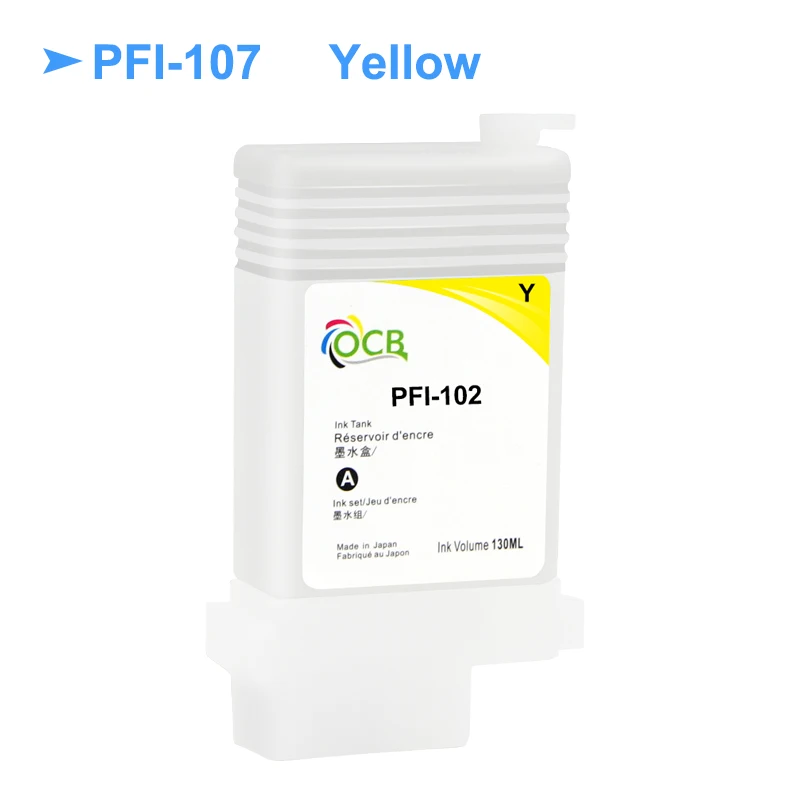 

PFI-102 PFI-104 PFI102 PFI104 Refillable Ink Cartridge Without Chips For Canon iPF650 iPF655 iPF750 iPF755 iPF760 iPF765 Printer