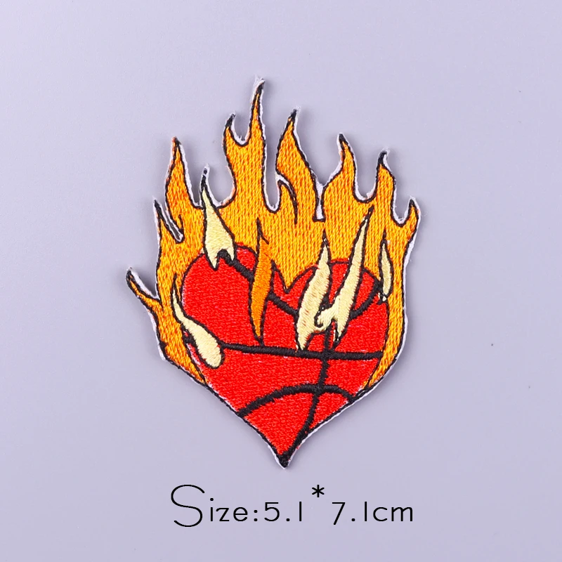 Термоклейкие патчи Pulaqi в стиле панк с изображением фейерверка | Дом и сад