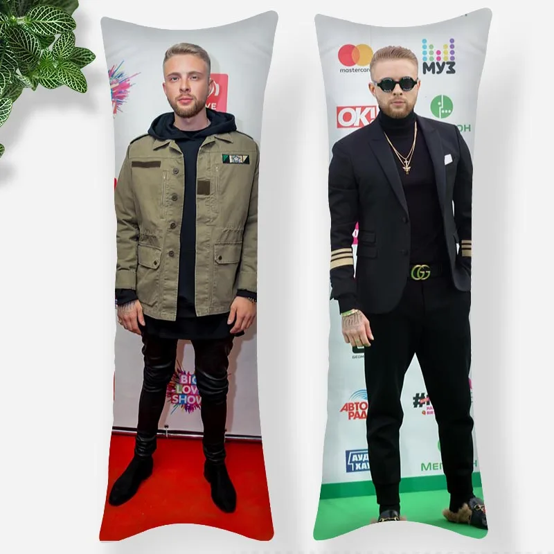 Чехол для подушки на заказ 3D с двусторонним принтом гладкая мягкая шелковая