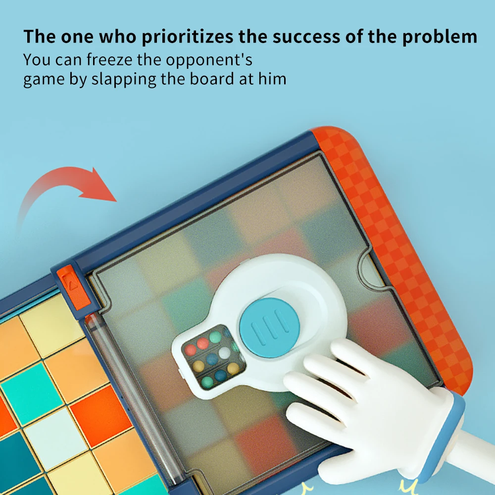 

Logical Ability Training Educational Jigsaw Toy Sliding Puzzle Block Game Wooden Portable Playable Interactive Gift For Children