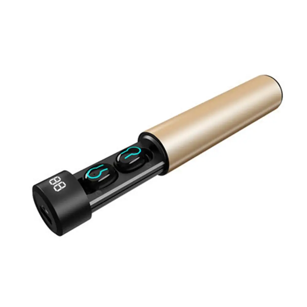 Mini TWS bluetooth 5.0 Wireless In-ear Earphone Binaural Call Digital Power Headset Display Hi-Fi Stereo | Электроника