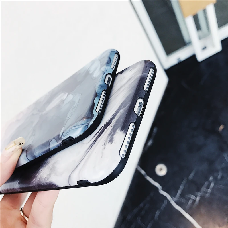 Exhard High Quality IMD Soft Phone Case For iPhone 11 Pro XS MAX XR X 8 7 6 6S Plus Landscape Painting Cover Shell Fundas |