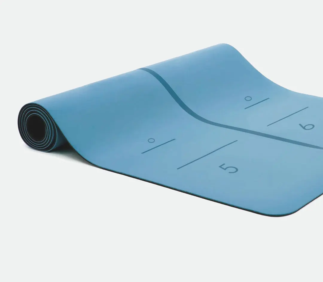 XIAOMI MIJIA большой натуральный резиновый коврик для йоги с позиционной линией нескользящий ковер для начинающих Фитнес гимнастика экологический коврик