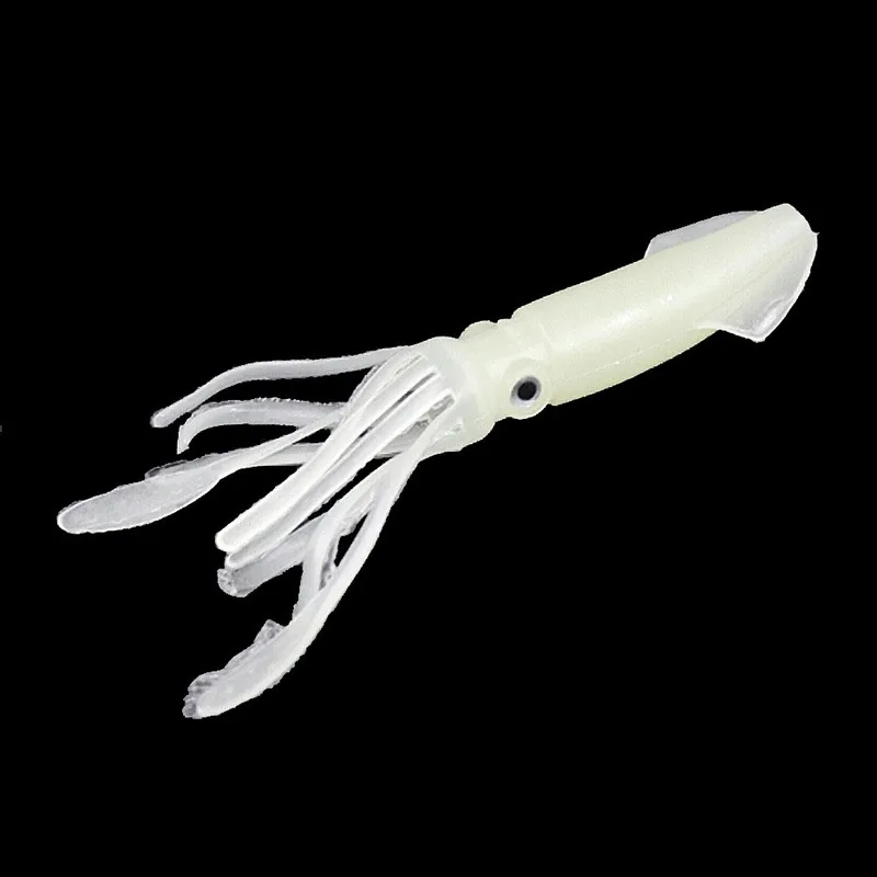 

luminous squid bait 11cm large fake bait Luya soft bait fishing bait fishing tackle fishing lures Ocean Boat 3D fisheye design