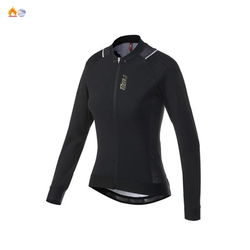 Женская зимняя термокуртка с длинным рукавом и флисовой подкладкой|Майки для