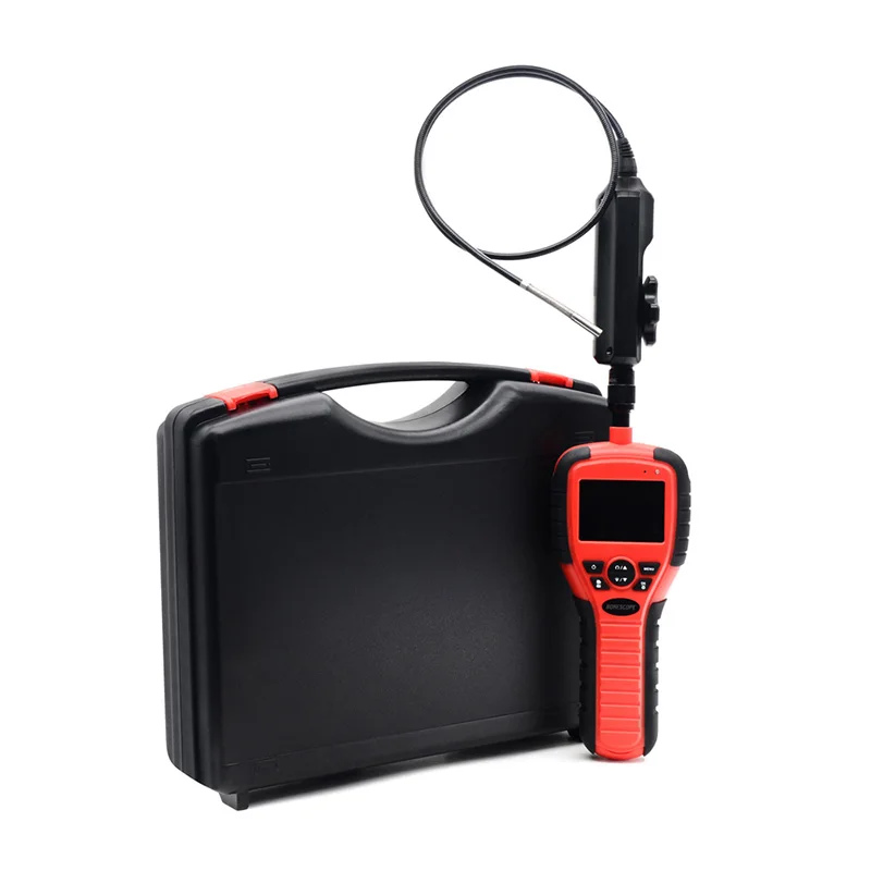 

2021 Rotation Endoscope Camera 6mm Industrial Inspection Snake Camera with 2.7 inch LCD Screen 180 Degree Articulating Borescope