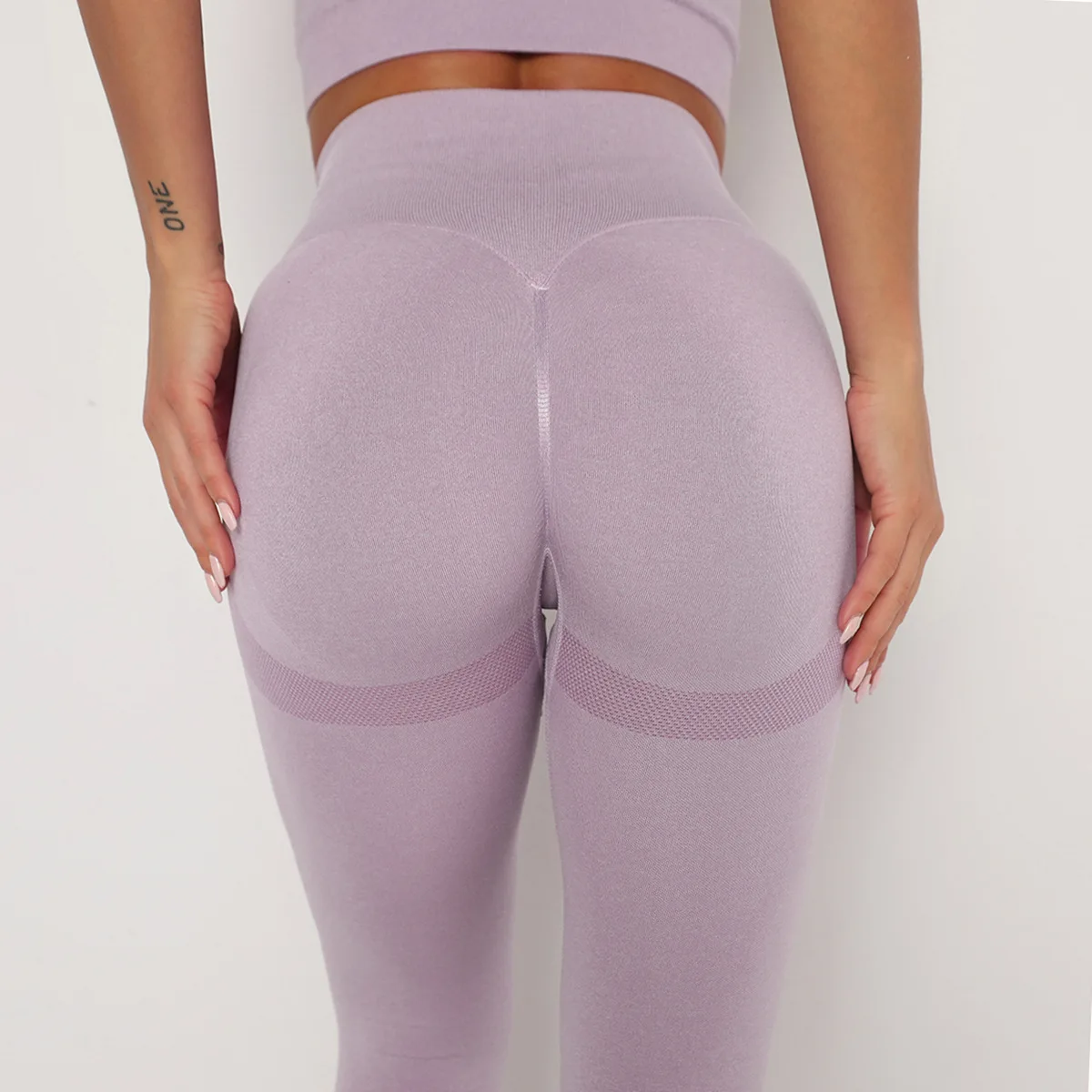 

FAFAD Women Gym Seamless Pants Sports Clothes Stretchy High Waist Athletic Exercise Fitness Leggings Activewear Pants