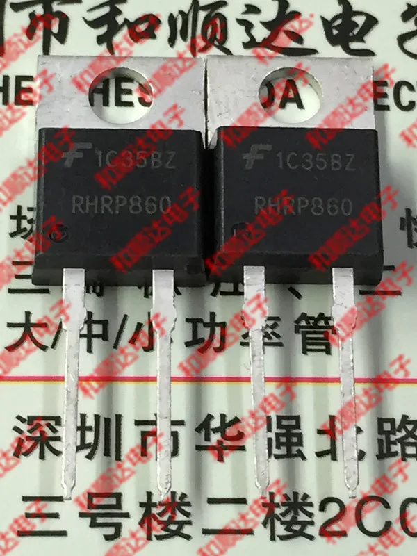 10 шт./лот RHRP860 новое место в 220 2 быстрая 600V 8A|Органайзеры для кабеля| |