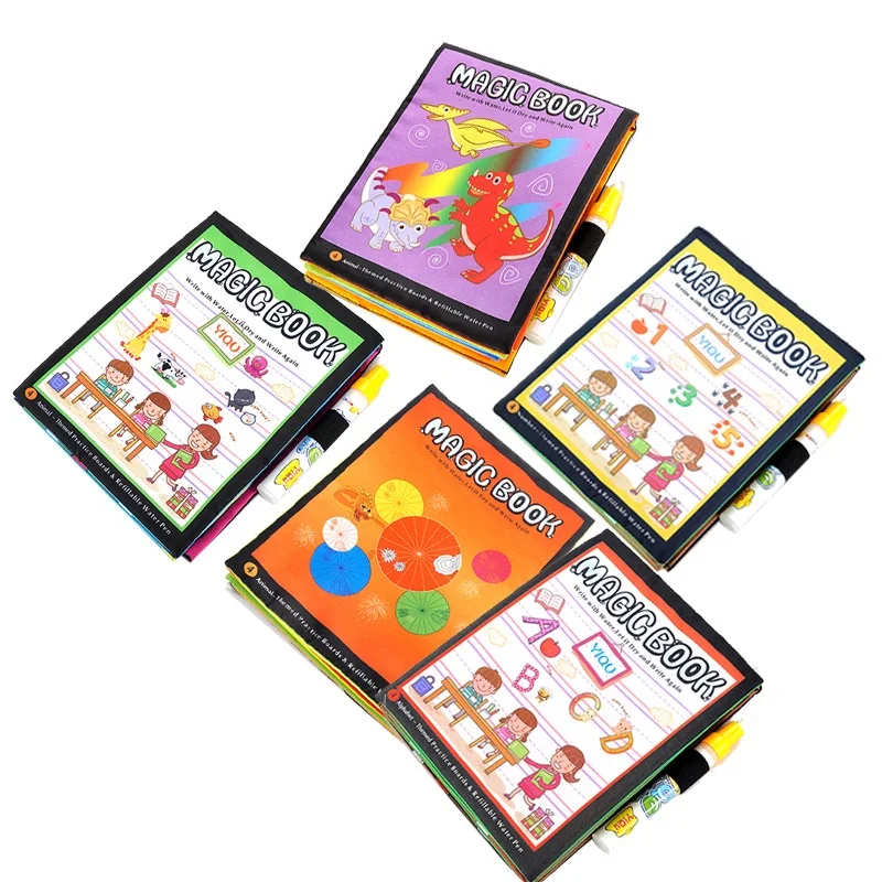 

Magic Water Drawing Book Coloring Book Doodle Magic Pen Painting Drawing Board Kids Faovr Toys Birthday Christmas New Year Gifts