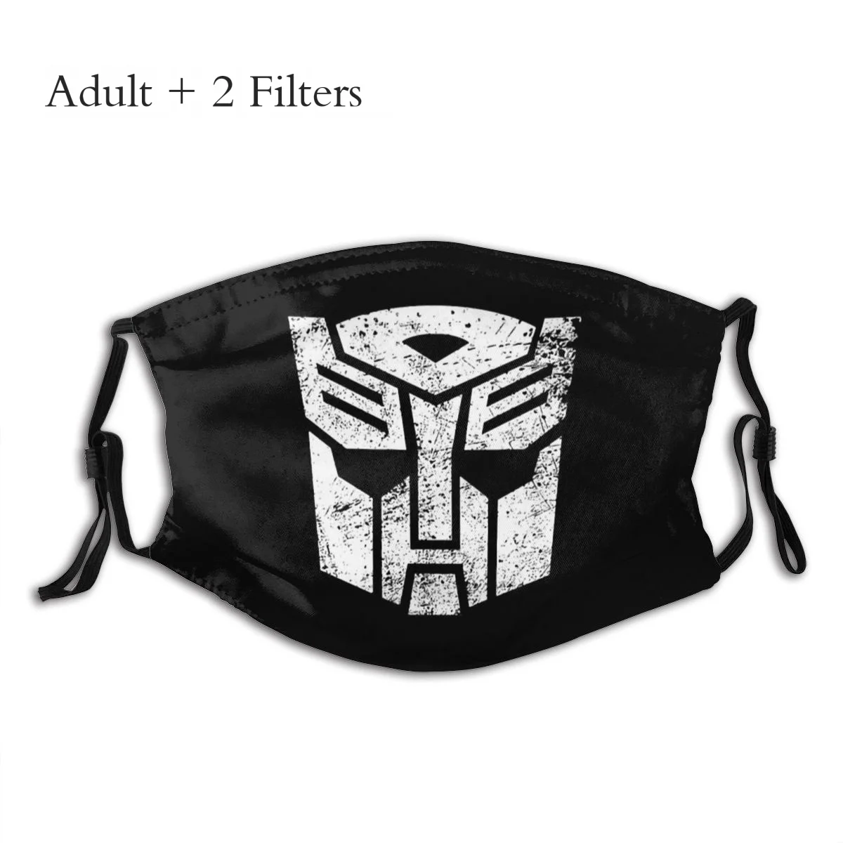 

Transformers Science Fiction Action Film Winter Face Mask BIG ASS AUTOBOT - W Mascarillas Lavables With Filters