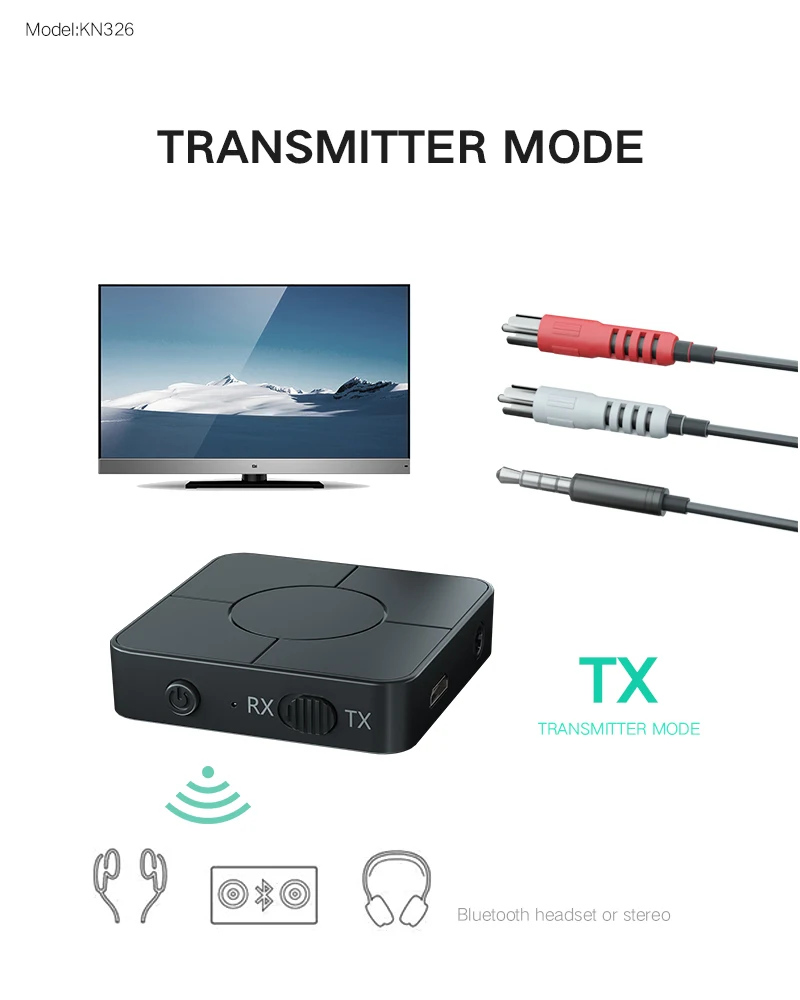Bluetooth-приемник 5 0 аудиоприемник передатчик 3 мм разъем AUX USB-ключ Беспроводные