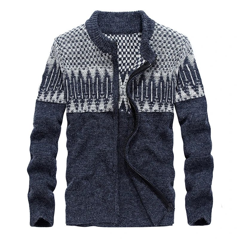 

Men Sweaters Long Sleeve Casual Wool Sweater Fashion 2019 Autumn and Winter Corchet Cardigans C1994