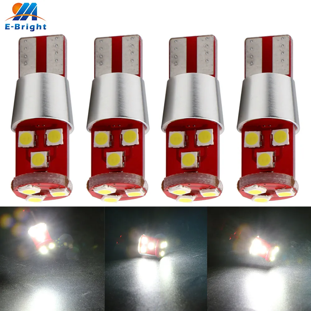 4X W5W T10 Canbus 3030 9 SMD светодиодные лампы авто ширина индикатор зазора автомобиля